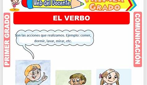 El verbo para Primero de Secundaria – Fichas de Trabajo