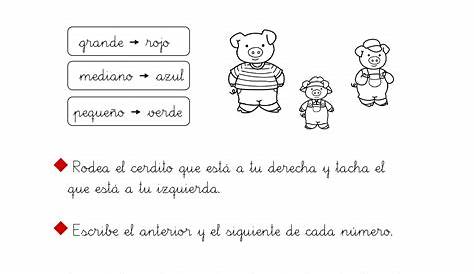 Primero de Primaria | Actividades para el aula (V) - Web del maestro