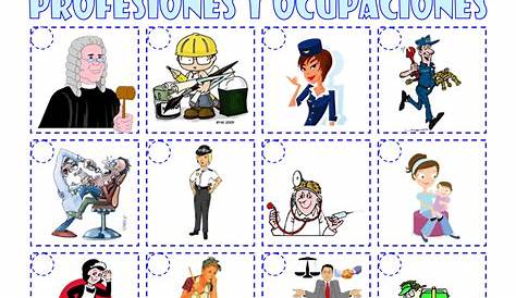 Dibujos infantiles de las profesiones ~ Solountip.com