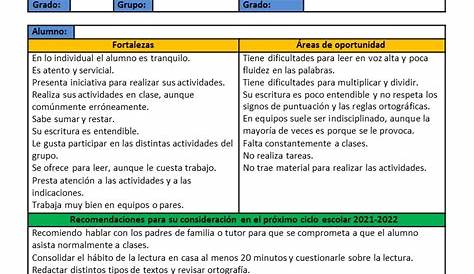 Ficha Descriptiva Del Alumno Para Preescolar, Primaria Y Secundaria 4
