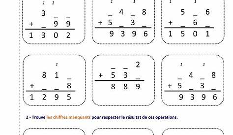 NUMÉRATION CE2