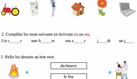 Le son E (EU, OEU) - (32c) | Learn french, Teaching french, French kids