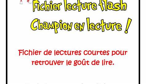 Logiciel - Lecture CE2, CM1, CM2