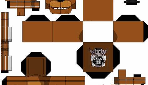 five nights at freddy's 3 SpringTrap Papercraft P1 by Adogopaper on