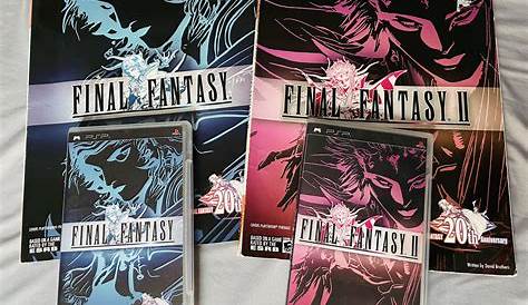 Sony PSP 3000 Dissidia Final Fantasy 20th Anniversary limited edition