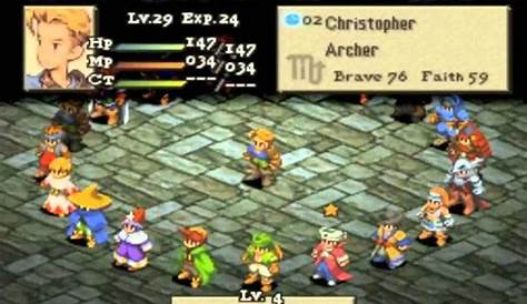 Ppsspp War Of The Lions Cheats - Final Fantasy Tactics War Of The Lions