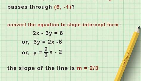 Find The Equation Of A Line Perpendicular To The Line X 2y30 And Passing Through The Point 1 2 Solution My Question Is Write Slope Intercept Form n