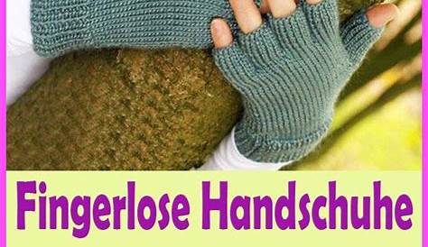 Fingerlose Handschuhe häkeln - kostenlose & einfache DIY Anleitung , #