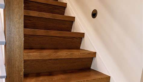 Character Hickory Stair Tread in 2020 Stairs treads and risers, Stair