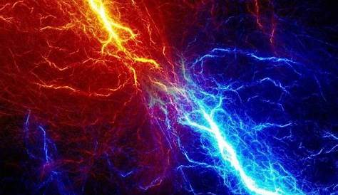 Lightning Fire From The Sky | = free desktop wallpapers » Blog