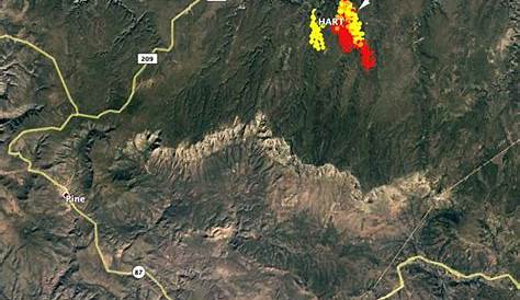 Wildfires In Az Now Map guarurec