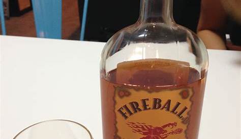 Fireball Whiskey Empty 1.75 L Bottle