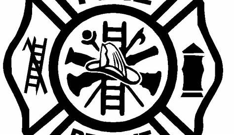 Fire department or firefighters maltese cross Vector Image