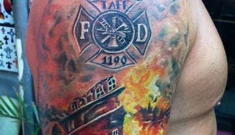 Latest Trends In Simple Firefighter Tattoos To Elevate Your Style