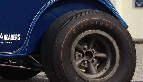 COKER® FIRESTONE DIRT TRACK GROOVED REAR Tires
