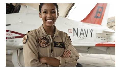Lt. j.g. Madeline Swegle, the first Black woman to become a Navy