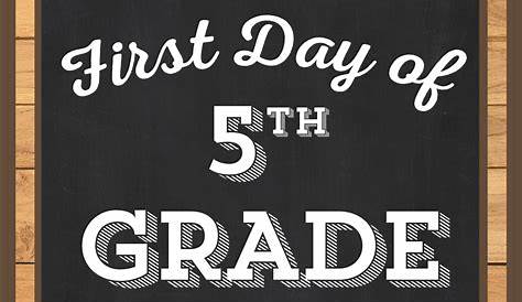 Happy First Day Of 5th Grade 5th Grade Kids TShirt TeePublic