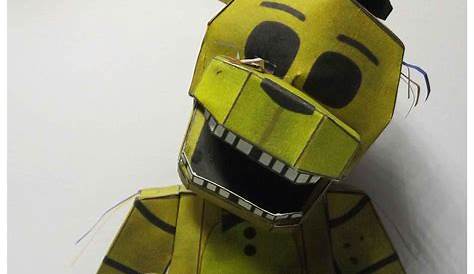 FNAF 2 old freddy papercraft pt1 | Fnaf crafts, Paper crafts, Fnaf