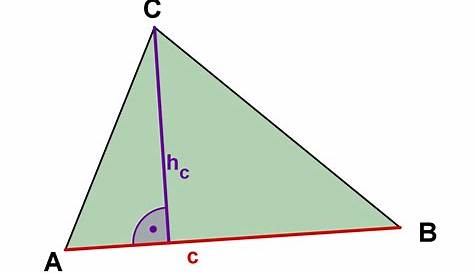 Flächeninhalt allgemeines Dreieck mit dem Sinus - lernen mit Serlo!