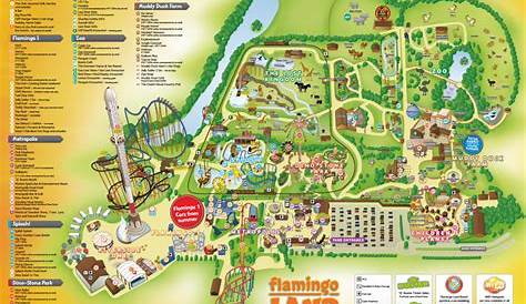 Flamingo Land Map 2002 | Theme Park Brochures