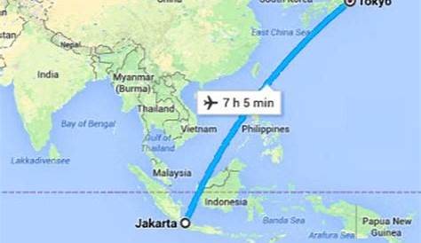 Berapa Jam Perjalanan Dari Indonesia Ke Jepang - Seputar Jalan