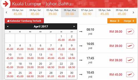 Kl To Jb Flight : Travellers looking for a cheap flight from kl to