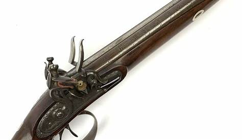 Rw London Double Barrelled Flintlock Shotgun Carbine