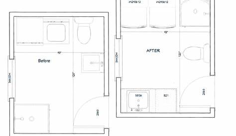 Bathroom/Laundry Room Design Floor Plans : Bedroom Bath Floor Plans