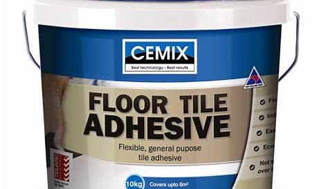 Cemix Floor Tile Adhesive 10kg Bunnings Warehouse