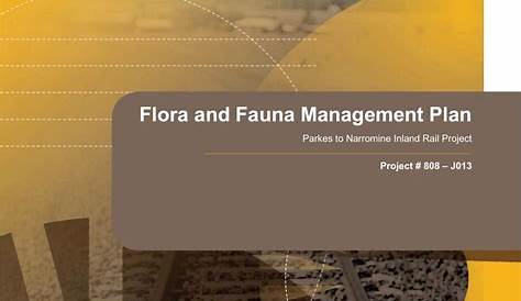 Parkes to Narromine flora and fauna management plan February 2020
