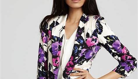 Floral Blazer Outfit Spring