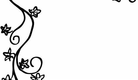 Border Flowers Drawing Clip art - Hand painted flower borders png