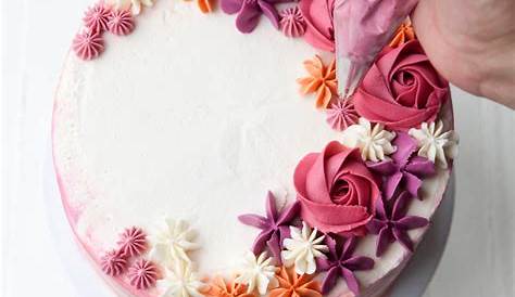 Bright Flower Ring Cake Recipe Cake, Cake decorating, Cake