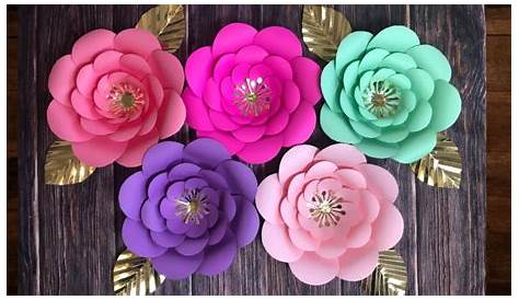Flower Decoration For Birthday At Home 1pcs 30/40cm Paper DIY Artificial s
