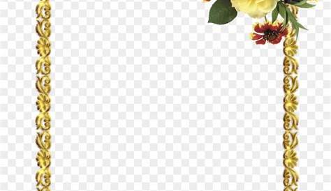 Floral frame - PNG image with transparent background | Free Png Images