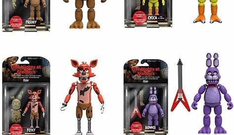 Funko Action Figure Fnaf 5 Set De Figuras Envió Incluido | Mercado Libre