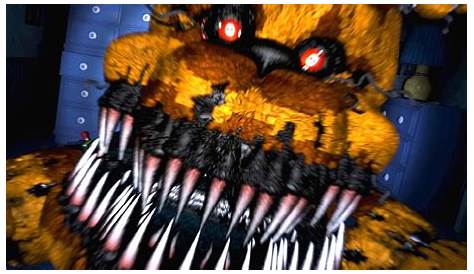 Five Nights at Freddy's 4 Nightmare Fredbear Jumpscare - YouTube