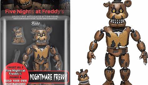 6pcs/lot 19cm FNAF Lightening Movable joints Five Nights At Freddy's