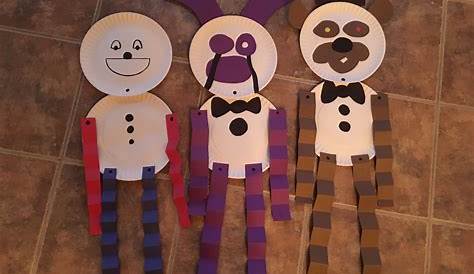 11 Cool Paper Crafts and Board Game for FNaF Fans - CREATE YOUR FNAF
