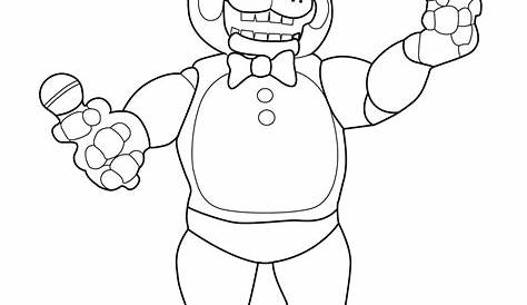 Pin on Five Nights at Freddy's Coloring Pages