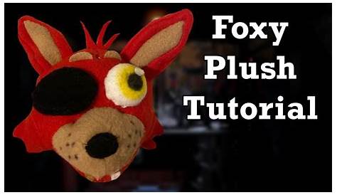 how to draw foxy plush - thelandingvanburenmo