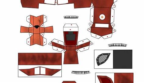 five nights at freddy's 2 the puppet papercraft p1 by Adogopaper on