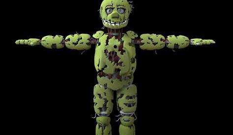 Springtrap Five Night's Night's At Freddy's: HW - Download Free 3D
