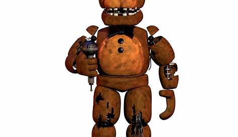 TheDuck. on Game Jolt: "I made a Withered Fnaf 1 freddy. What you guys