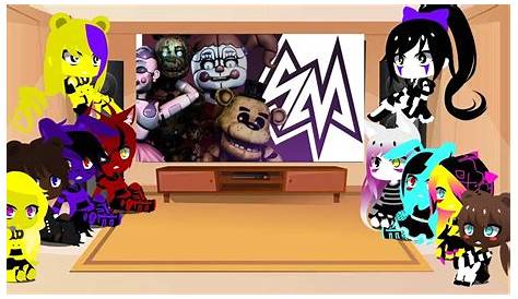 Past Afton Family React to their Future Song //FNAF// - YouTube