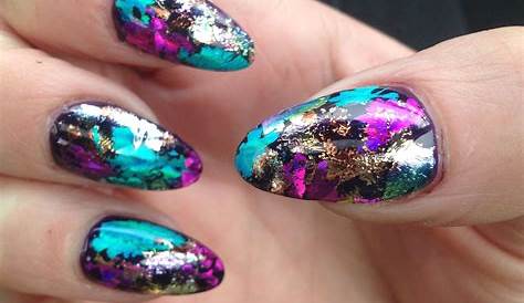 Foil Nail Art On Gel Nails 12 Brilliant Designs To Try This