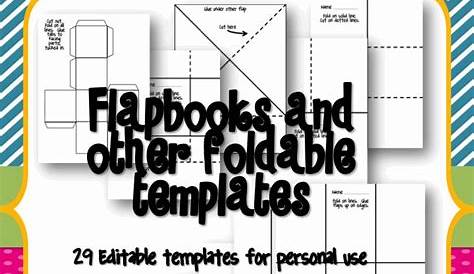 10 Best Book Folding Template Printable