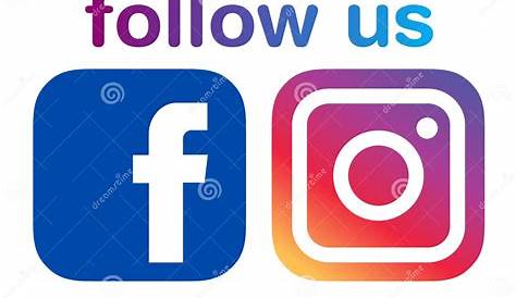 Follow Us On Facebook Instagram - Logo Instagram E Facebook PNG