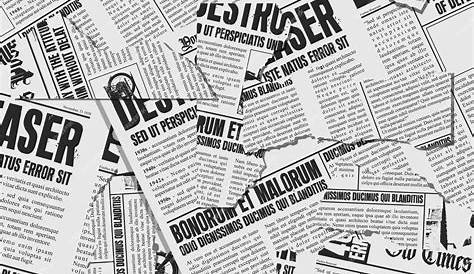 Aesthetic Newspaper PNG HD Isolated | PNG Mart