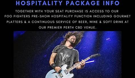 **TOUR CANCELLED** Foo Fighters - Australia & New Zealand Stadium Tour